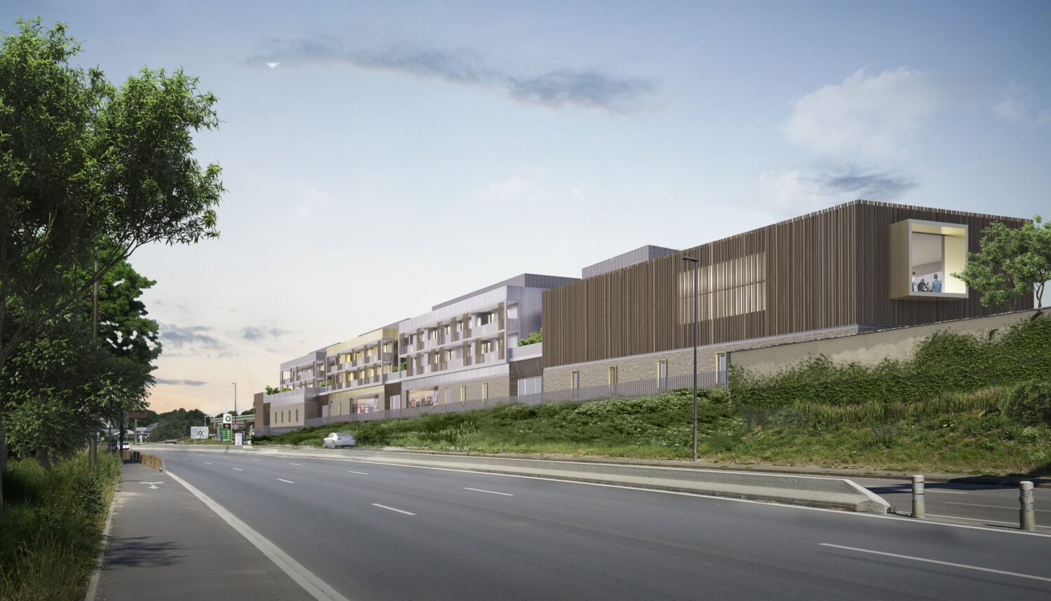 Le Groupe Duval annonce la pose de la première pierre des Commerces et Hôtel du Bourg au Chesnay-Rocquencourt (78)