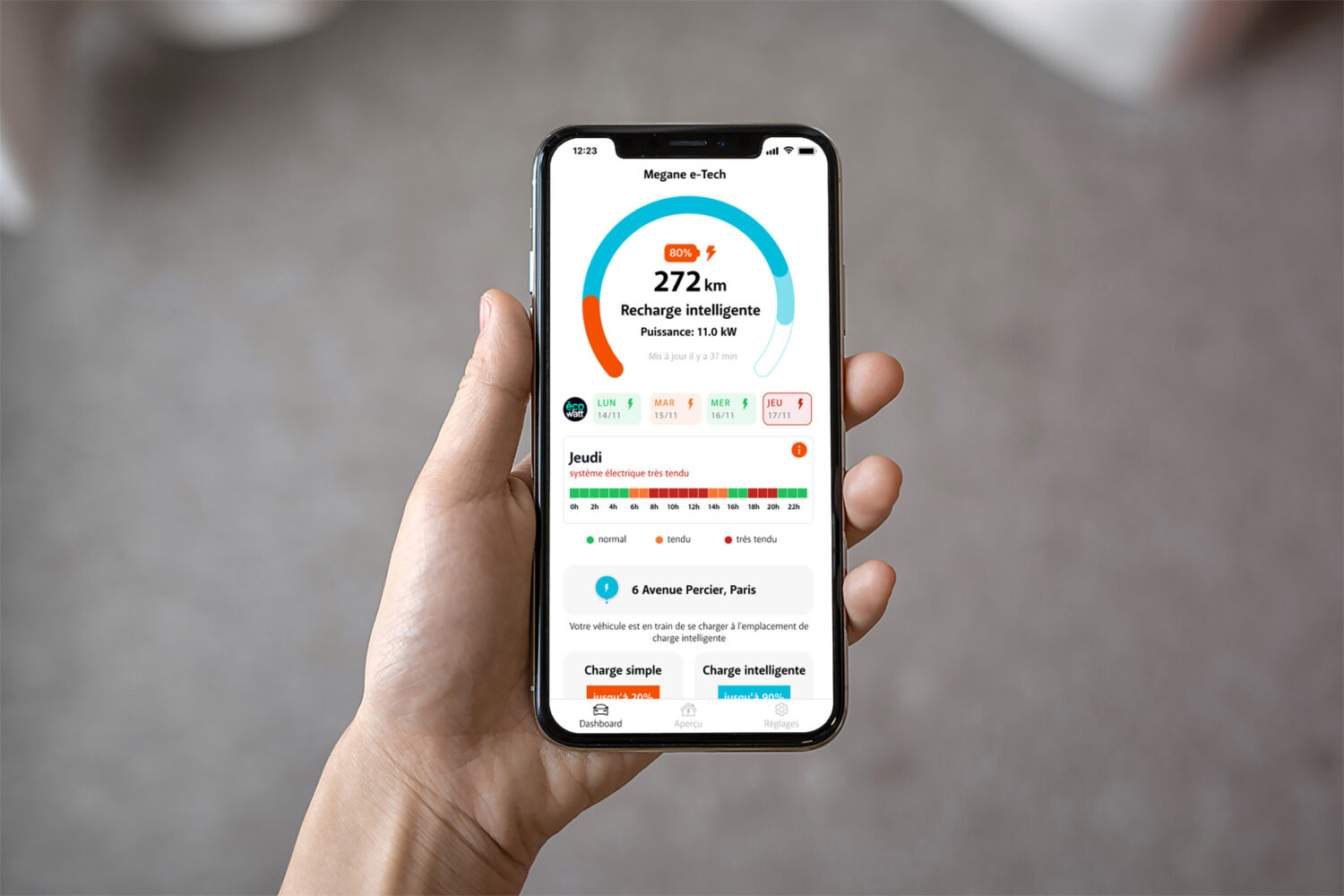 Mobilize Smart Charge - Intègration du signal Ecowatt