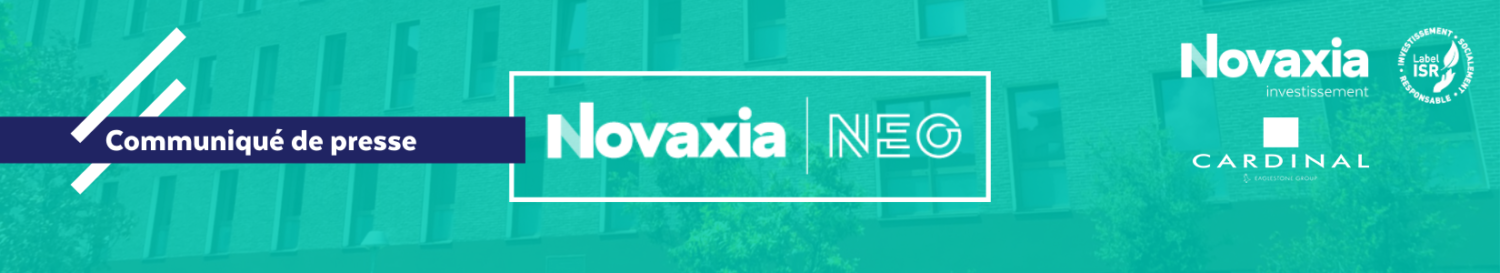 La SCPI Novaxia Neo acquiert, auprès du Groupe CARDINAL, un immeuble neuf de bureaux, laboratoire de recherche et développement et de stockage en première périphérie de Lyon
