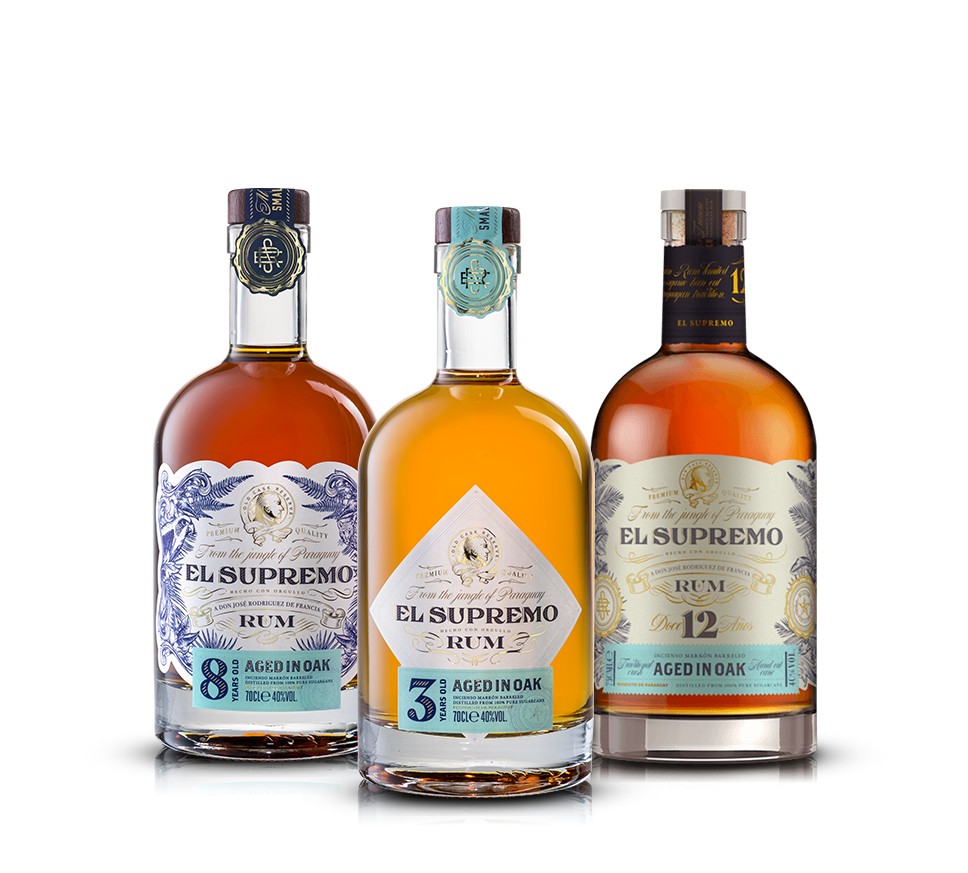 Le rhum El Supremo – Le plus vieux rhum du Paraguay commence son périple européen par la France.