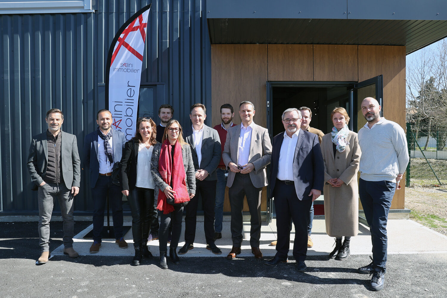 Salini immobilier inaugure le parc d’activités Salini Parc Vedène Gromelle (84)