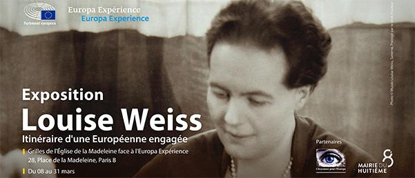 « Louise Weiss, itinéraire d’une Européenne engagée » - Découvrez l’exposition place de la Madeleine à Paris, 8 mars 2023