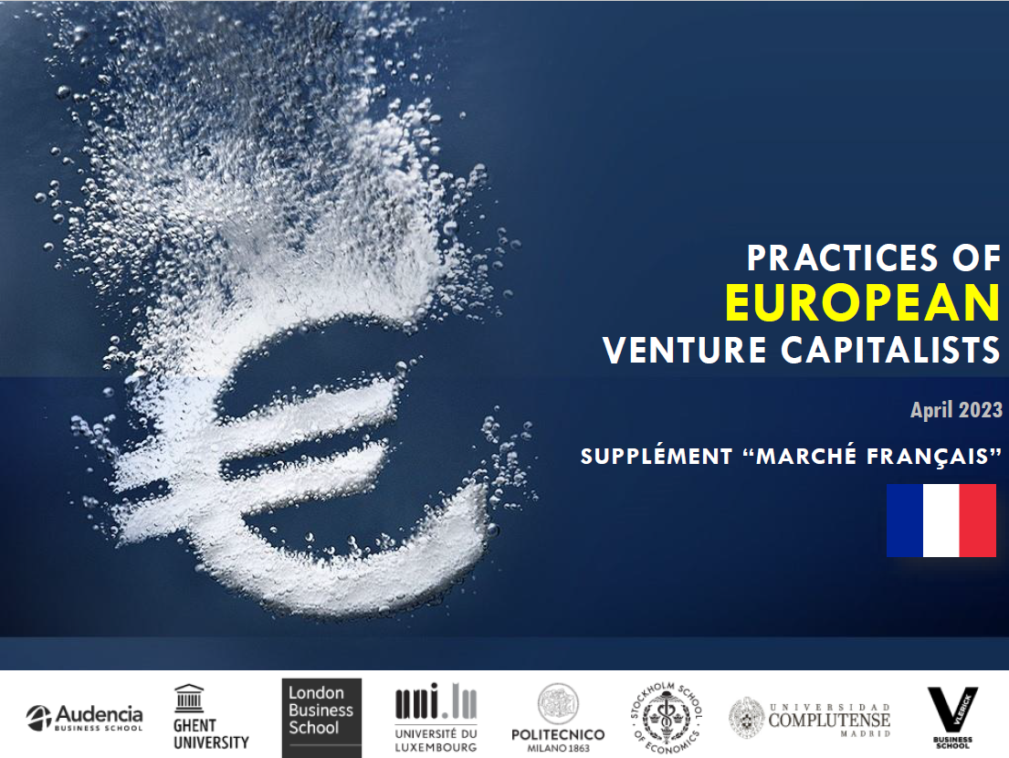 Etude européenne sur le capital-risque : la France championne en proportion de transactions réalisées