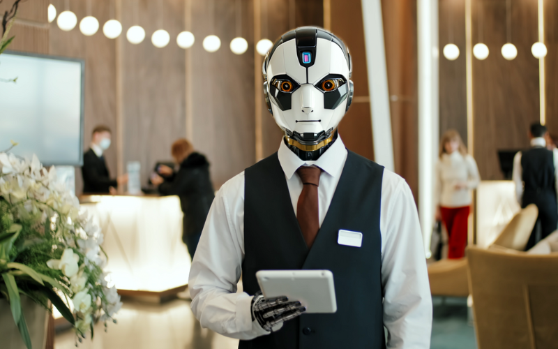 Joie, amour, surprise, intérêt et excitation : une étude révèle les émotions positives suscitées par les robots de service chez les clients des hôtels