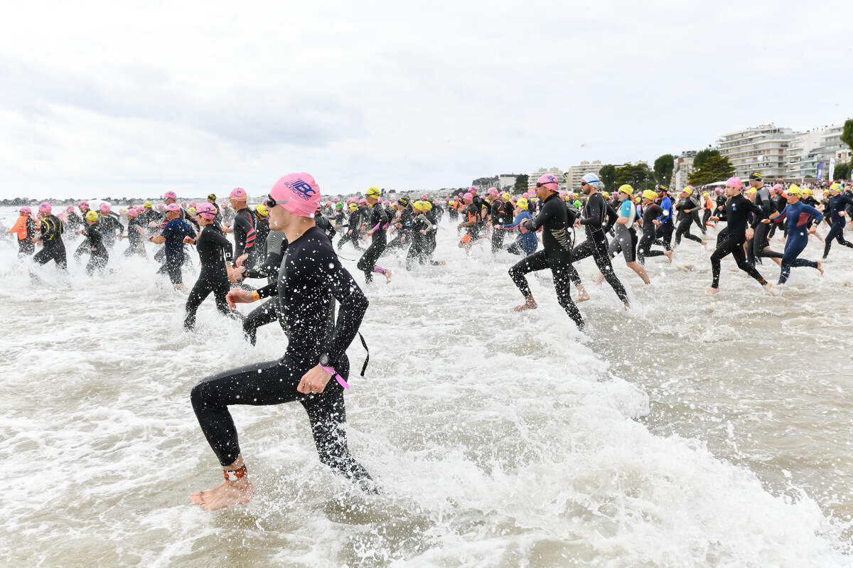 Le spectacle à nouveau au rendez-vous pour la 36ème édition du triathlon Audencia – La Baule