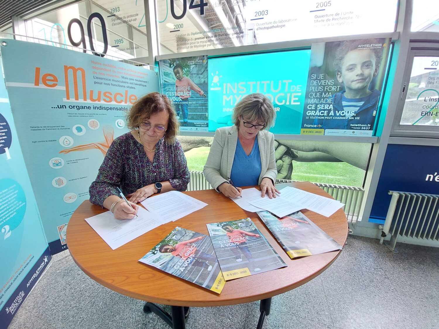 La Fédération Française d’Éducation Physique et de Gymnastique Volontaire (FFEPGV) s’engage auprès de l’AFM-Téléthon