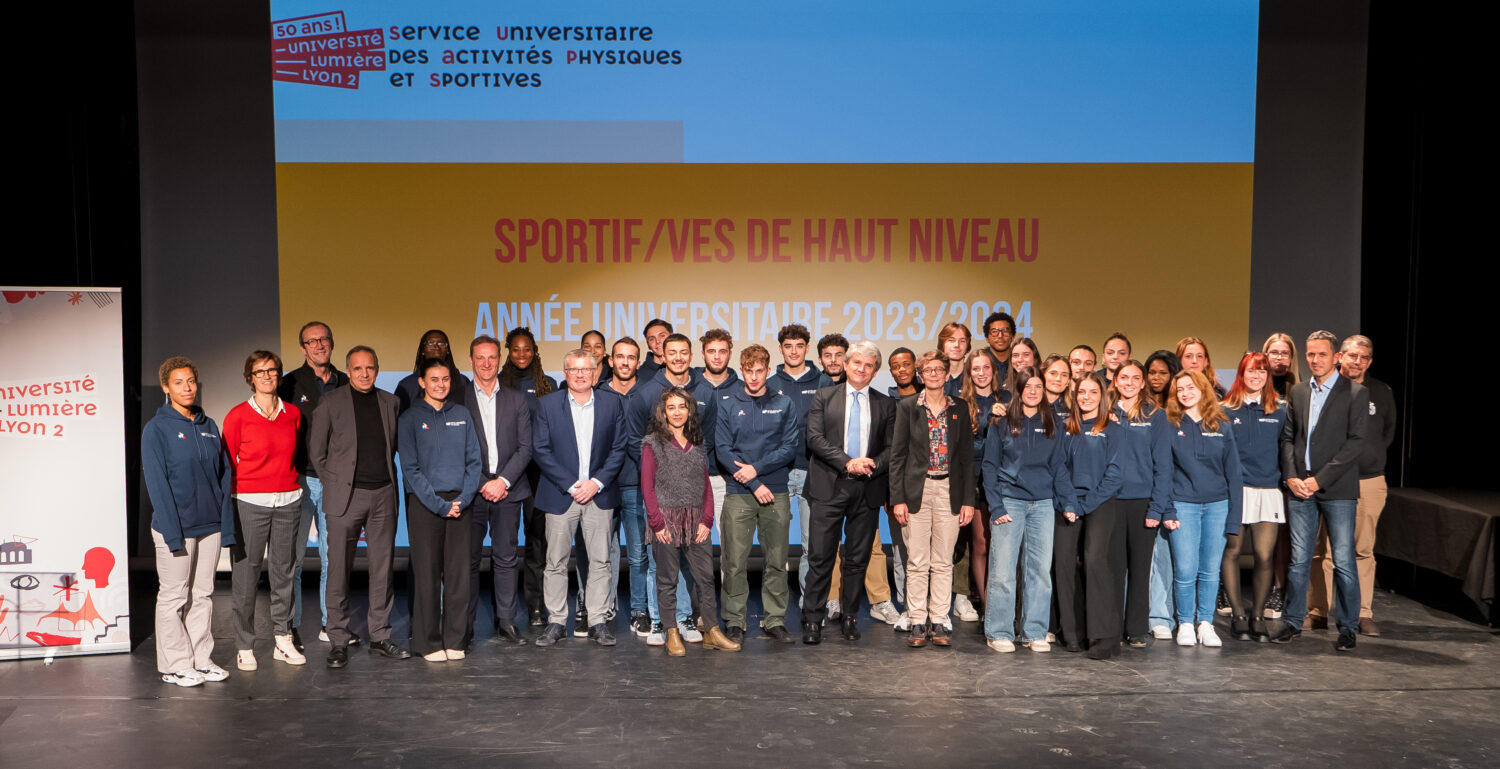 Génération 2024 : l’Université Lumière Lyon 2 met à l’honneur ses sportif/ves de haut niveau