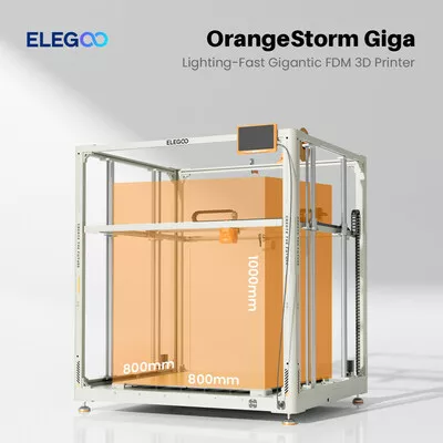 ELEGOO présente l'OrangeStorm Giga, une innovation en matière d'impression 3D qui change la donne sur Kickstarter