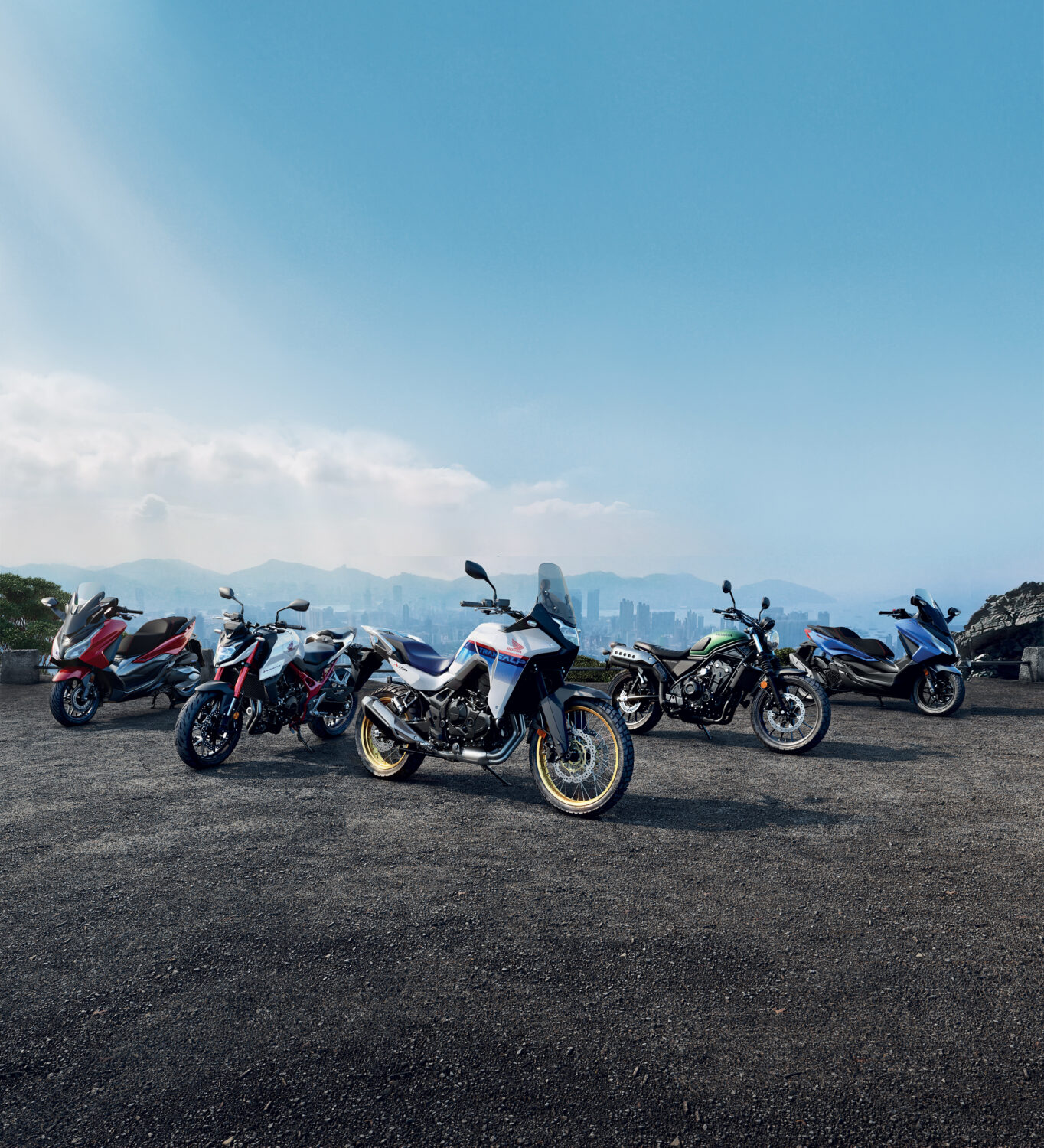 Pour la 3e année consécutive, Honda Moto France conserve sa place de leader du marché français des 2 roues motorisés