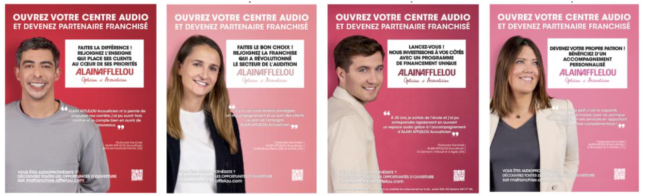 Campagne recrutement ALAIN AFFLELOU