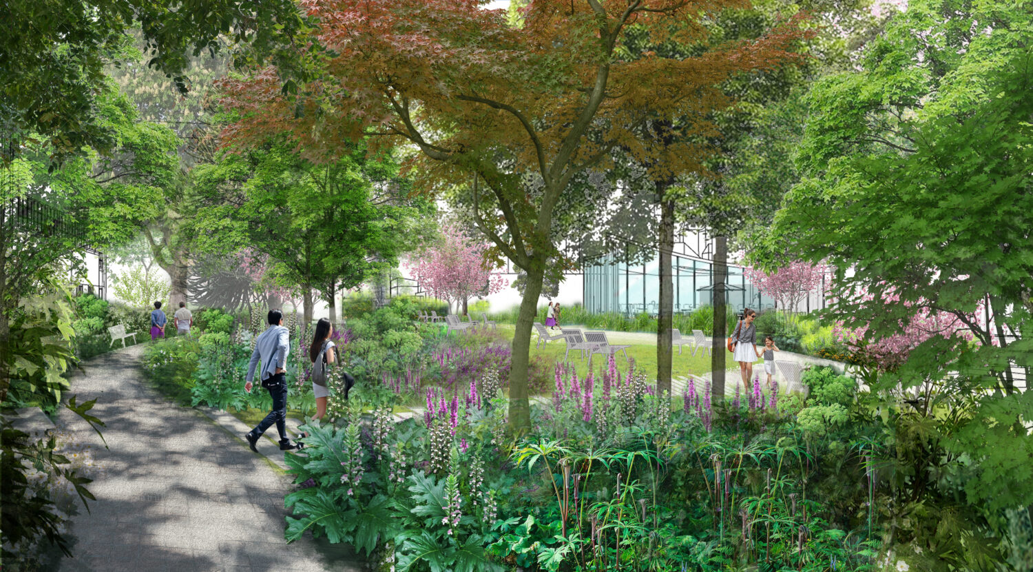 La Ville de Montrouge développe les espaces verts et enrichit la biodiversité avec l'agrandissement et l'embellissement du parc Schuman