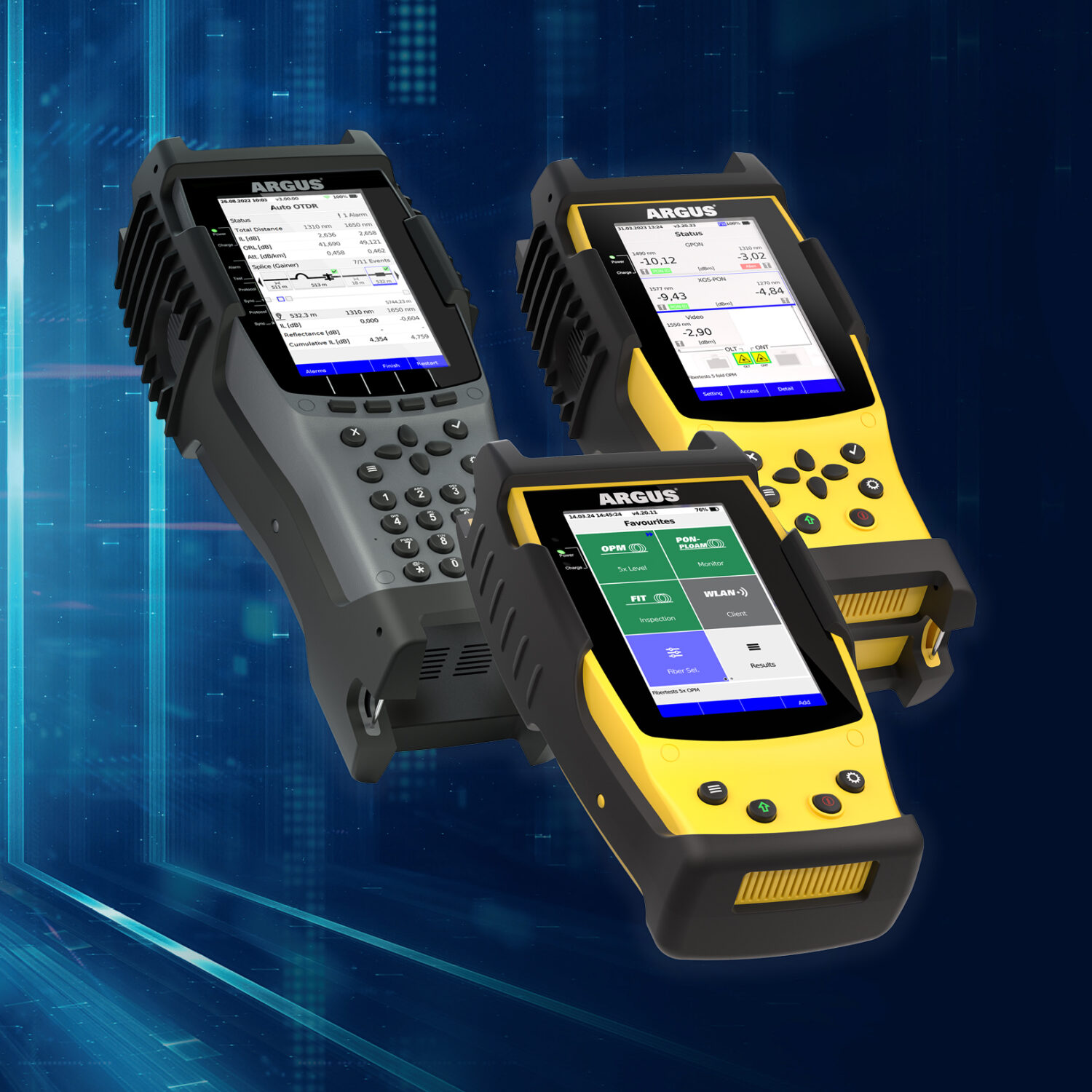 Testeurs de fibres pour l'installation et la maintenance : intec présente la série ARGUS® F au salon ANGA COM