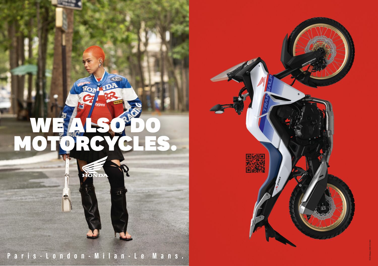 Honda Moto France prend part à la Fashion Week de Paris