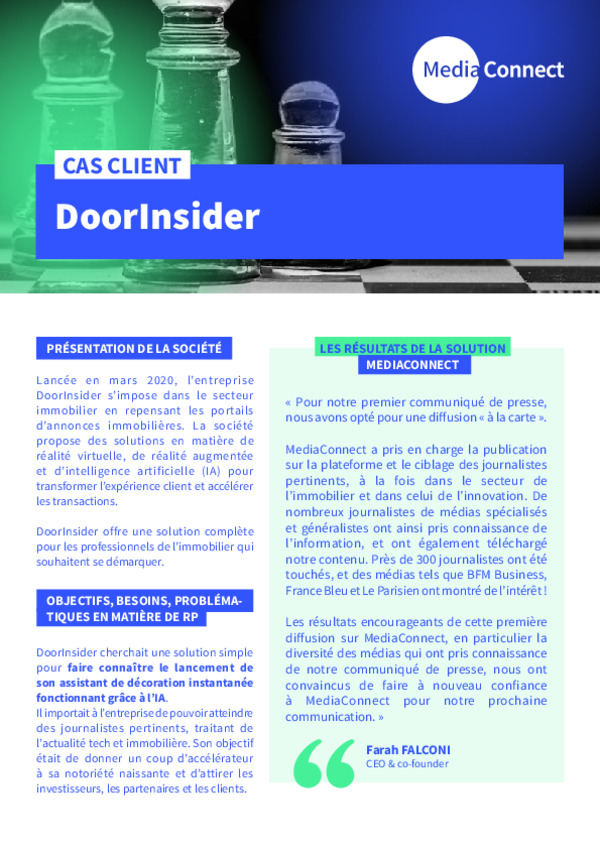 Cas Client Doorinsider