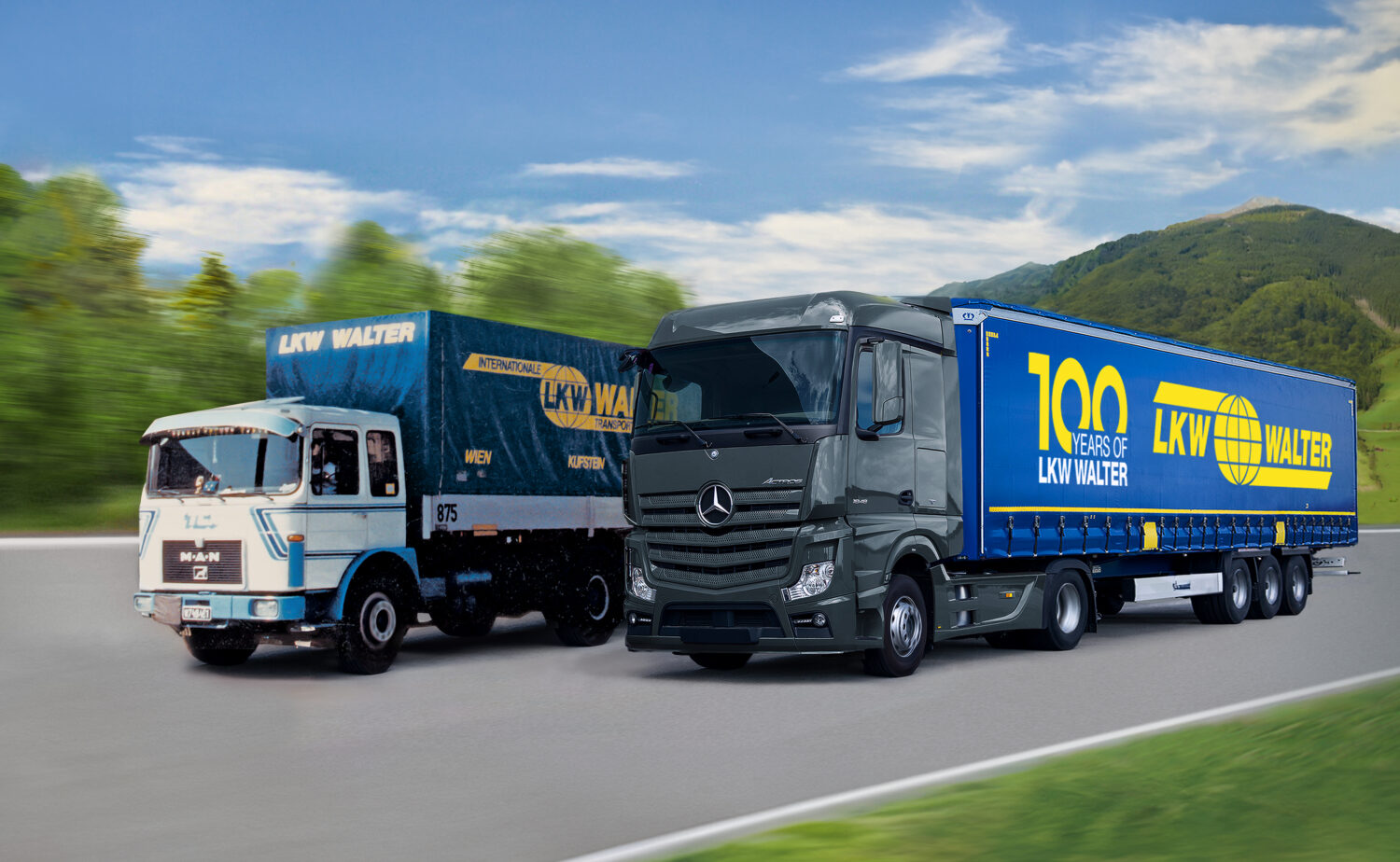 LKW WALTER fête son 100e anniversaire : Un siècle d'innovation et de durabilité dans le secteur des transports