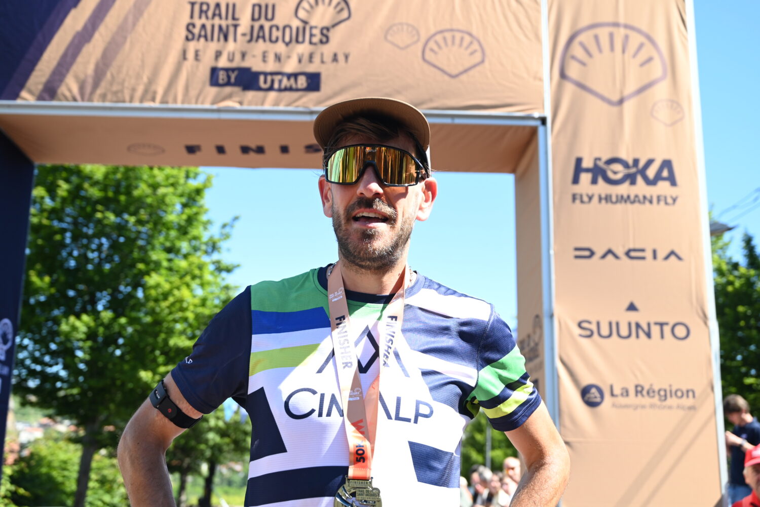 Remy BrassacVainqueur Trail de Saint Jacques 2024 2-JPG