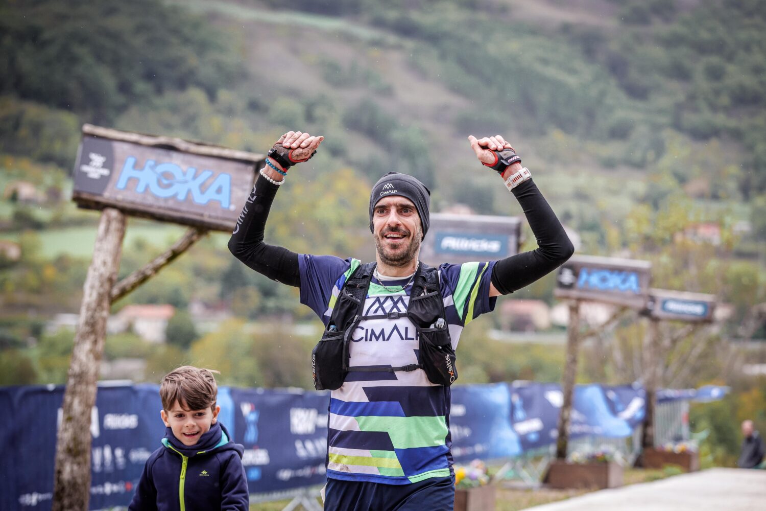 Festival des Templiers - Podium pour l'ultra-traileur Rémy Brassac du team Cimalp !