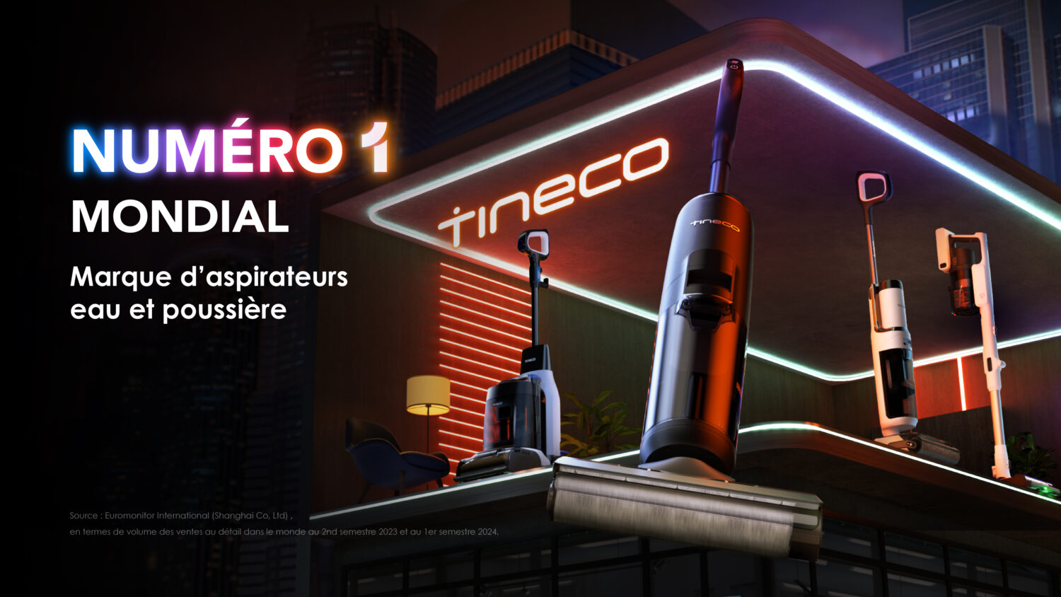 Tineco : Leader mondial dans la catégorie des nettoyeurs de sols émergents