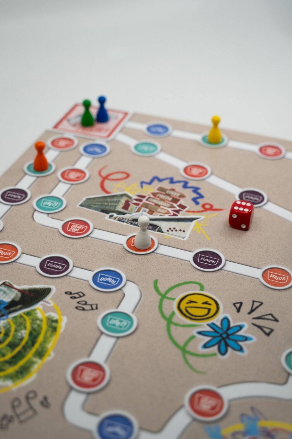 Plateau du jeu Chemin de traverse