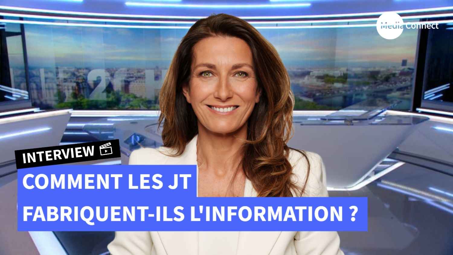 Anne-Claire Coudray (TF1) : « L'information n'est pas une opinion du journaliste. »