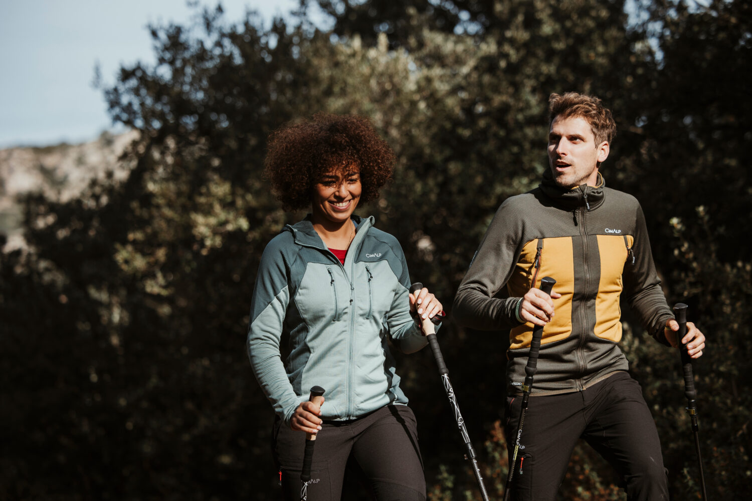 Les innovations textiles Cimalp, équipementier outdoor français, au salon de la randonnée à Toulouse en mars
