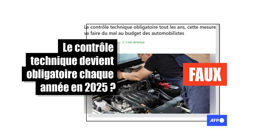 [FACT-CHECK] - Ces rumeurs sur un changement des règles du contrôle technique sont infondées