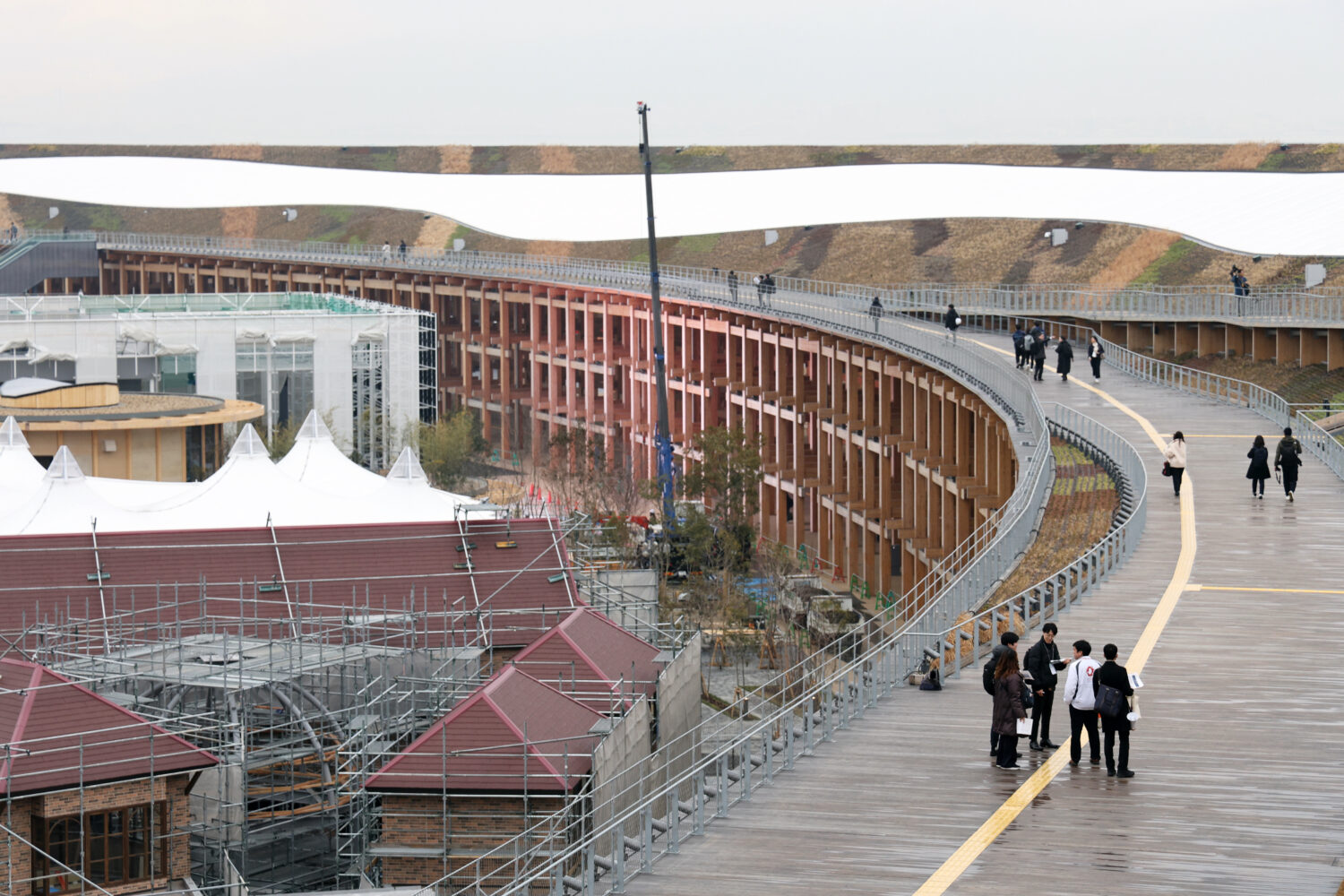 Expo 2025  Grand Ring completed.