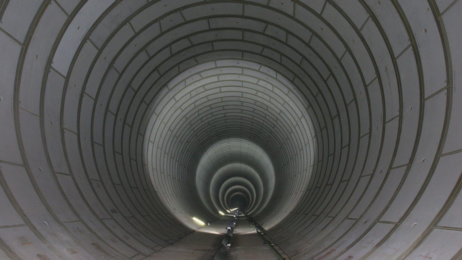 The tunnel-type Kanda RiverRing Road No- 7 Underground Regulating Reservoir.