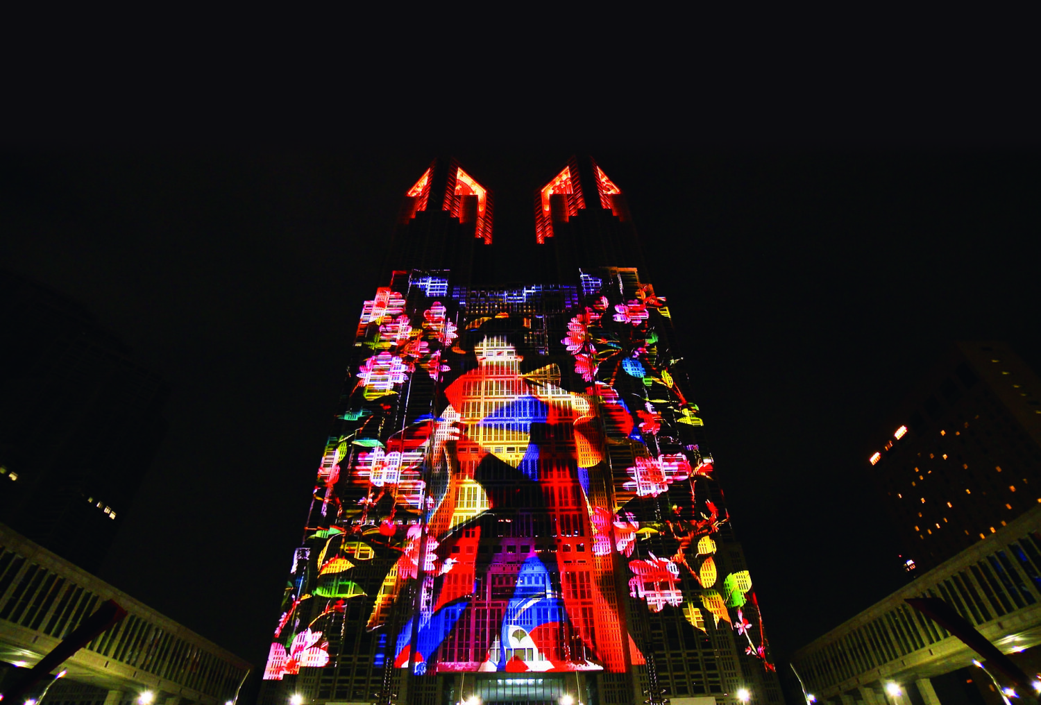 Le mapping video. (c) Gouvernement metropolitain de Tokyo-jpg