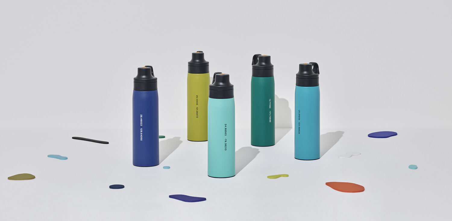 Crayons of the Seas Collaboration Bottle.