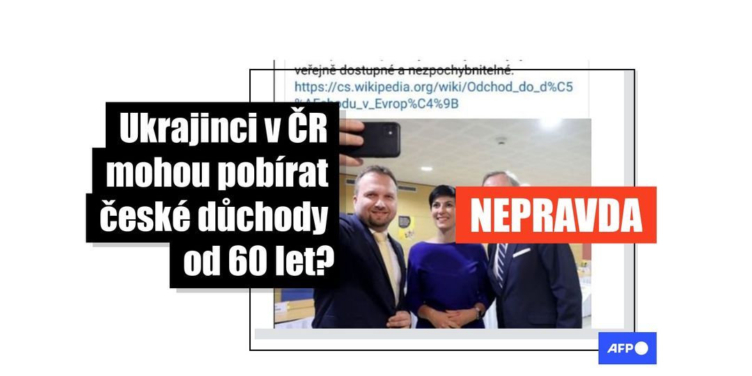 [FACT-CHECK] - Ukrajinci přispívající do českého penzijního systému nemají nárok na dřívější odchod do důchodu