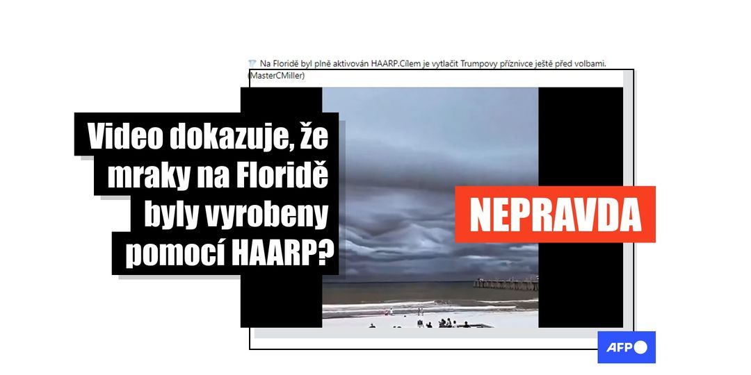[FACT-CHECK] - Video se zlověstnými mraky je falešně spojováno s projektem HAARP
