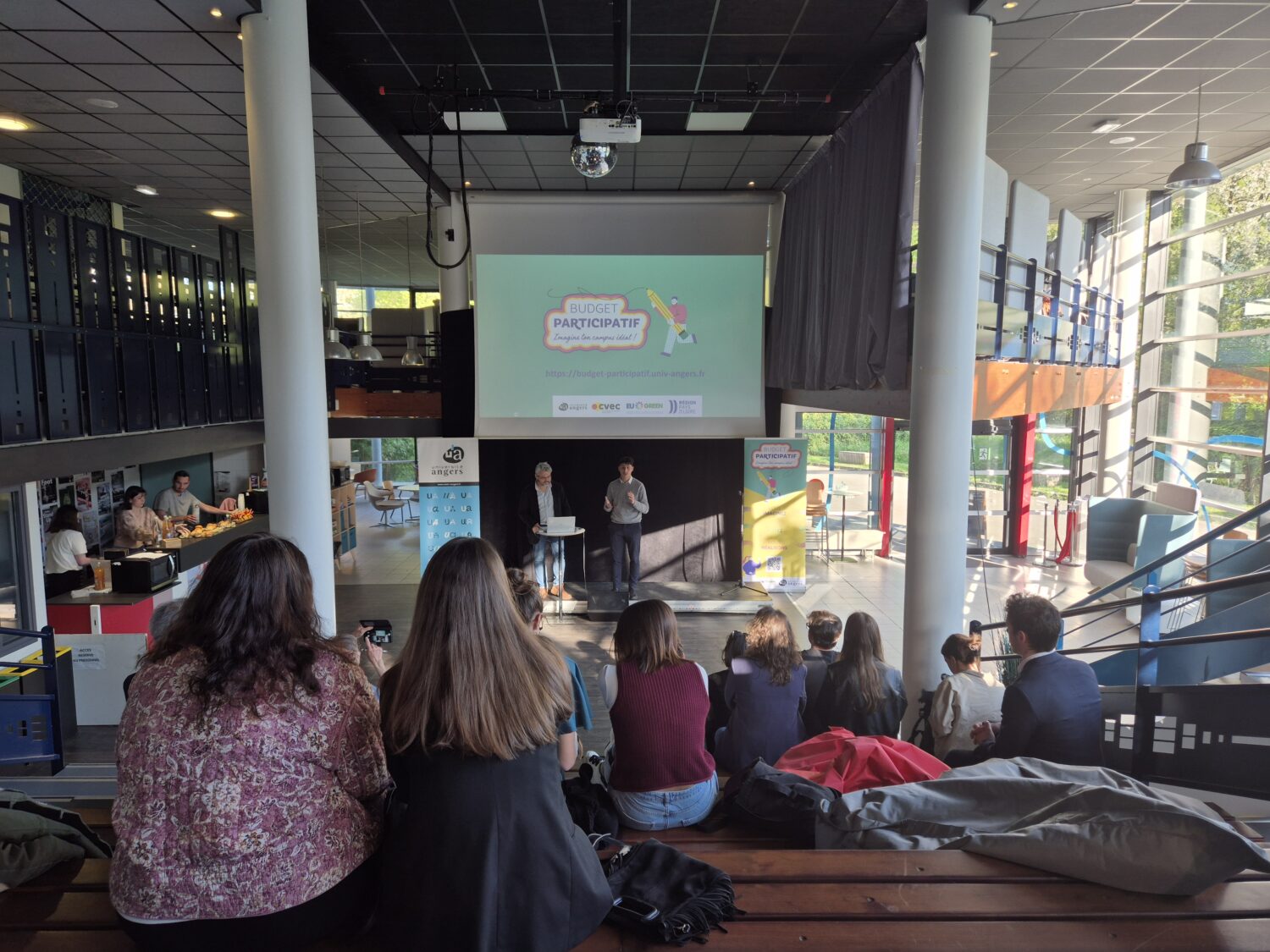 Ceremonie projets laureats Budget participatif Universite dAngers-jpg