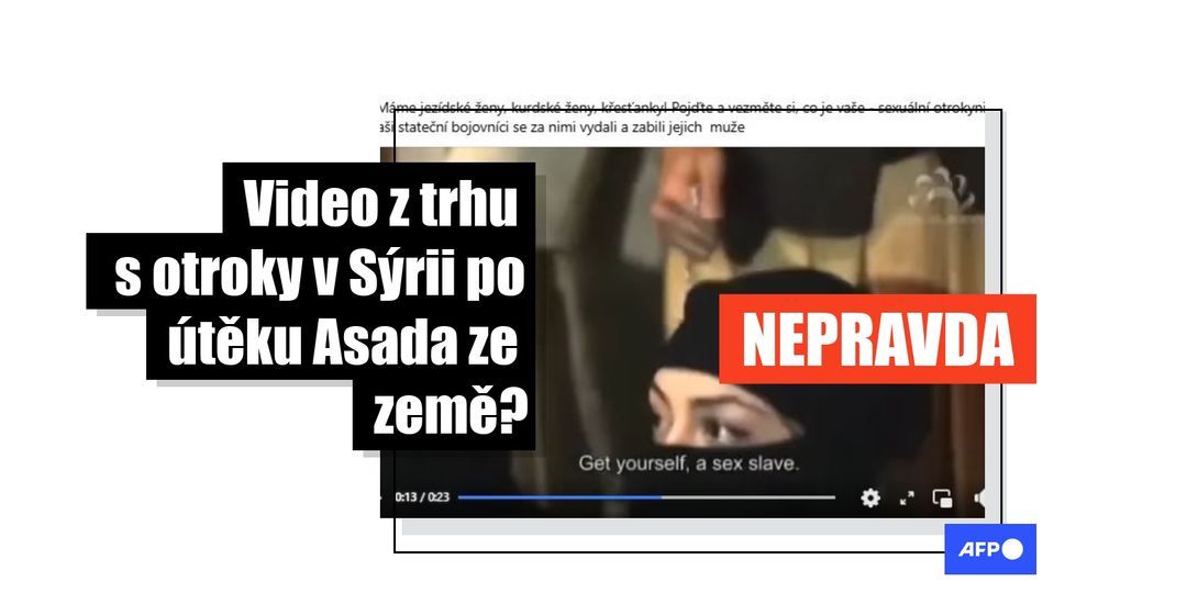 [FACT-CHECK] - Video neukazuje syrský „trh s otroky“, ale demonstraci v Londýně v roce 2014