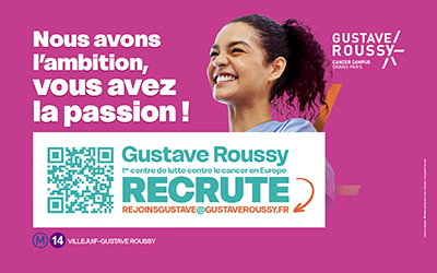 Gustave Roussy lance sa campagne de recrutement dans le métro parisien ...