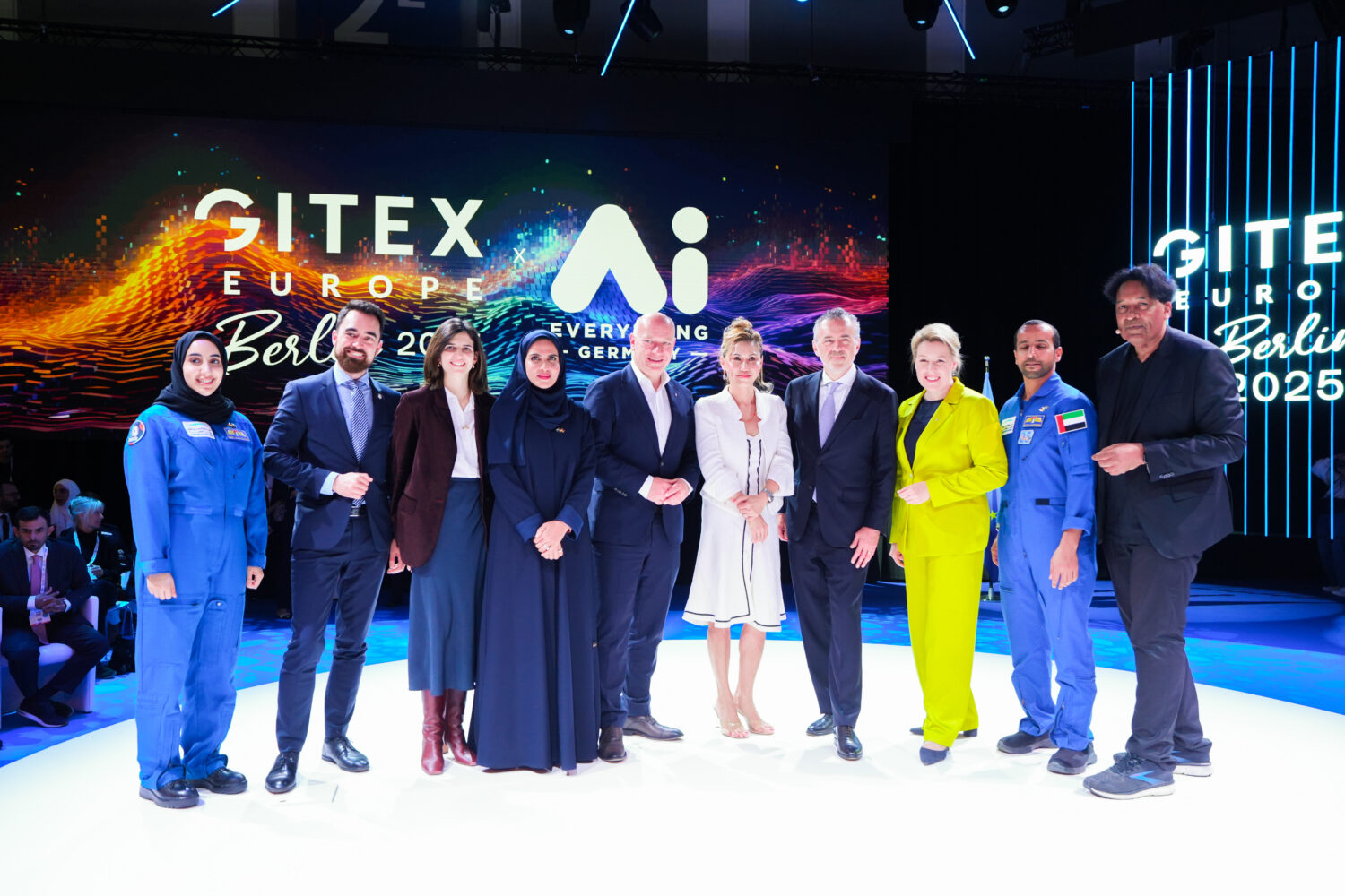 The inauguration ceremony was led by welcome addresses from European and global leaders including Kai Wegner Governing Mayor of Berlin H-E- Alia Al Mazrouei UAE Minister of State for Entrepreneurship Thomas -jpg