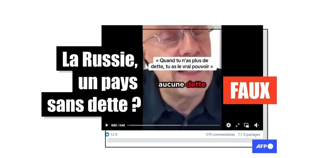 [FACT-CHECK] - La Russie, un pays sans dette ? C’est faux
