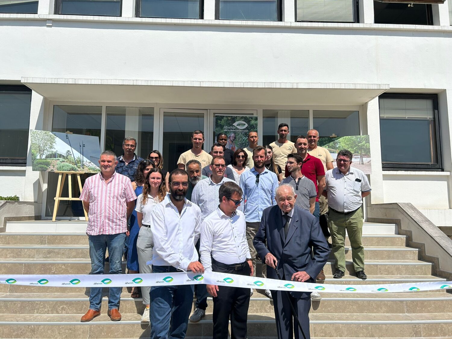 inauguration du site idverde de Trappes