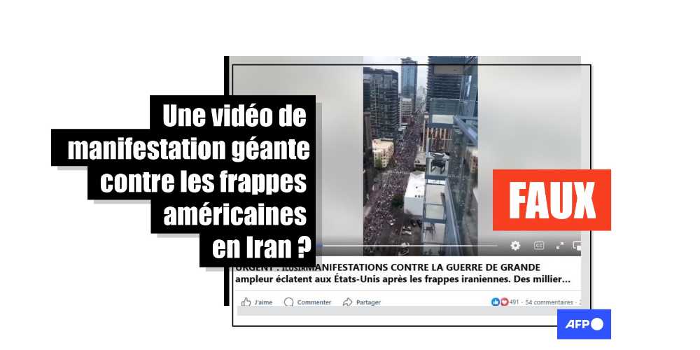 Attention, cette vidéo a été filmée avant les frappes américaines sur l’Iran