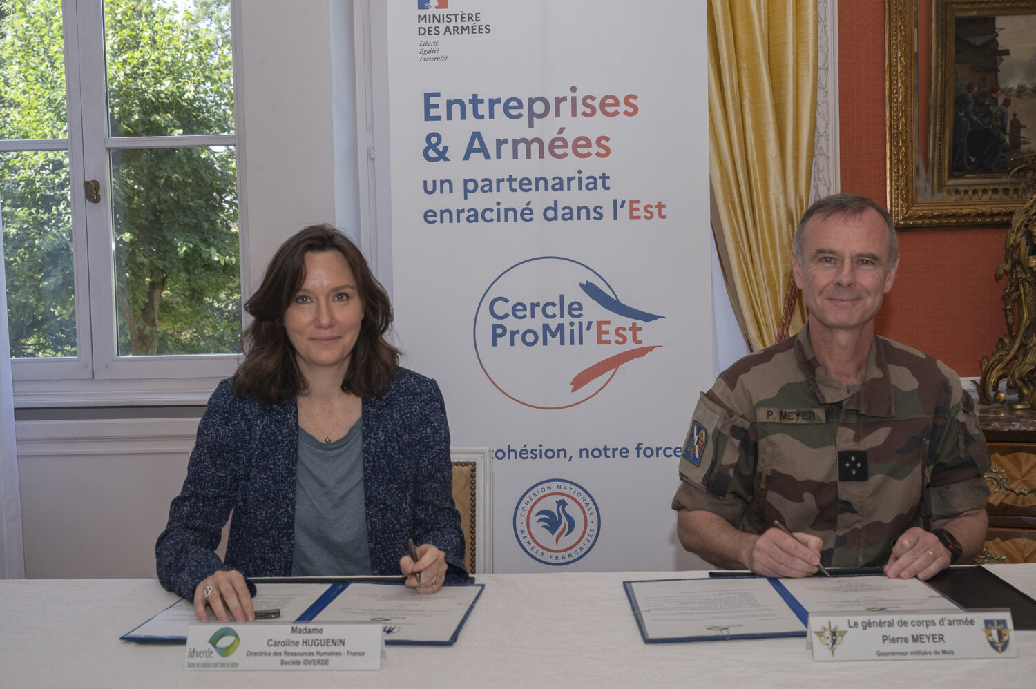 signature du partenariat ProMilès avec idverde 2
