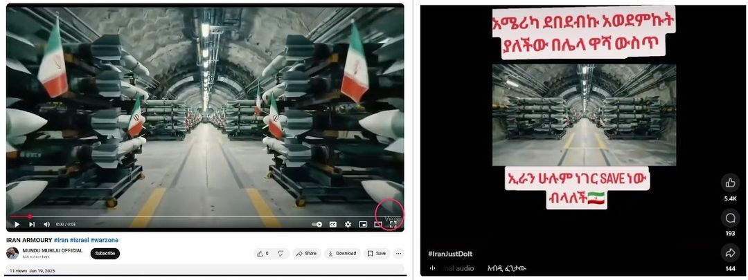 [FACT-CHECK] - AI-generated videos do not show Iran relocating nuclear facilities before US strikes