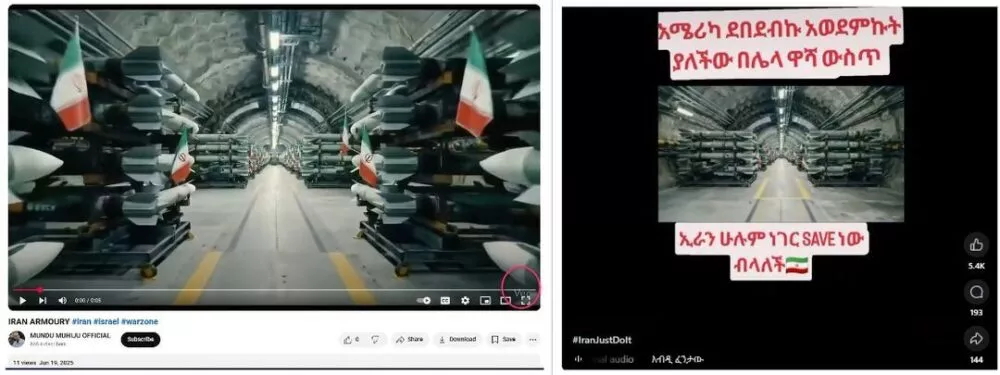 [FACT-CHECK] - AI-generated videos do not show Iran relocating nuclear facilities before US strikes