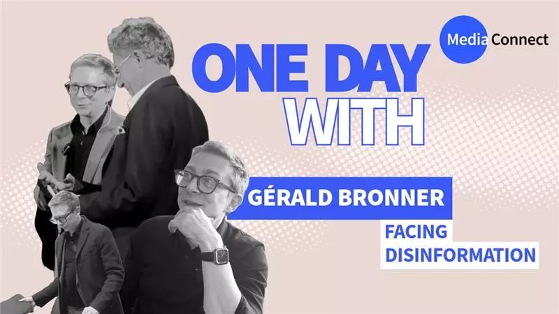 One Day With : Gérald Bronner, sociologist committed to fighting disinformation