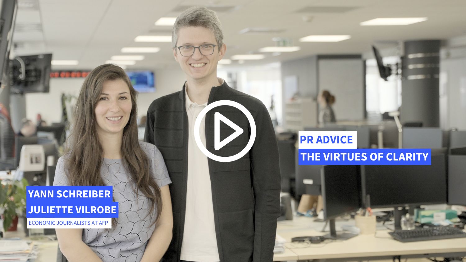 PR advice from AFP journalists: The virtues of clarity [Video]
