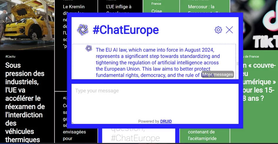 From AI Regulation to the War in Ukraine: What Users Asked on ChatEurope’s Trusted News Platform