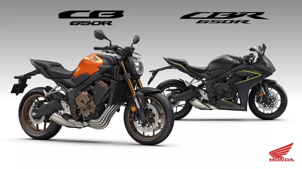 Nouveautés Honda 2026 : nouveaux coloris pour les CB650R et CBR650R