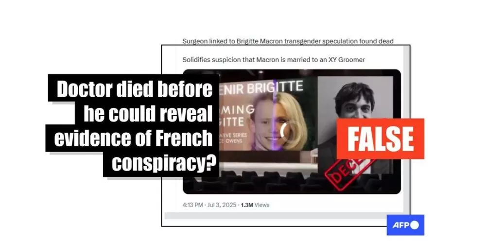 [FACT-CHECK] Story of dead surgeon linked to Brigitte Macron is fabricated