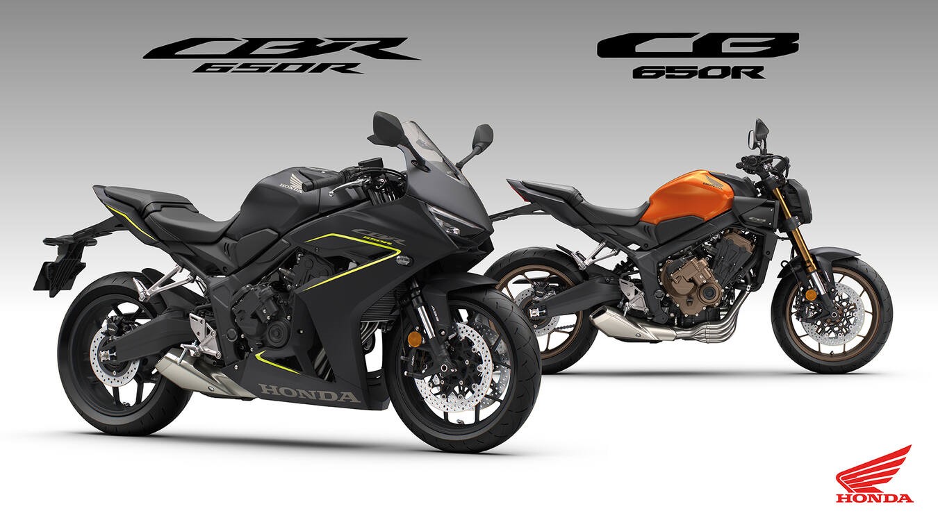 Nouveautés Honda 2026 : nouveaux coloris pour les CB650R et CBR650R