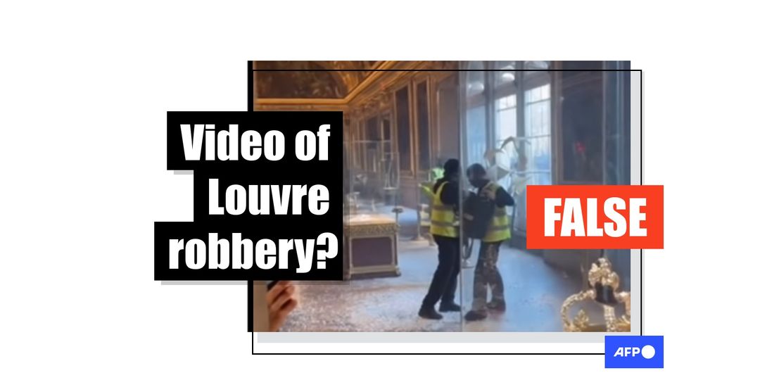 [FACT-CHECK] AI-generated clip of Louvre jewel heist spreads online