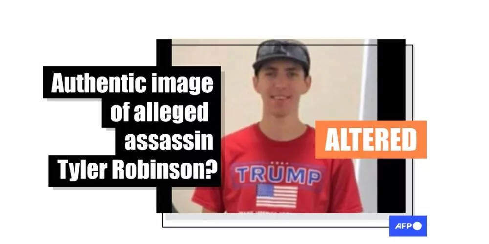[FACT-CHECK] Photo of Charlie Kirk shooting suspect in Trump shirt is altered